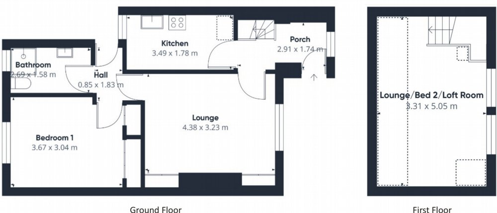 Floor plan of property