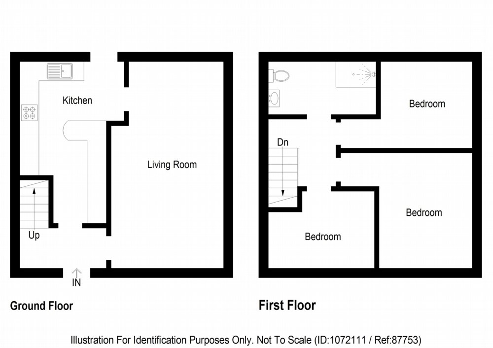 Floor plan of property