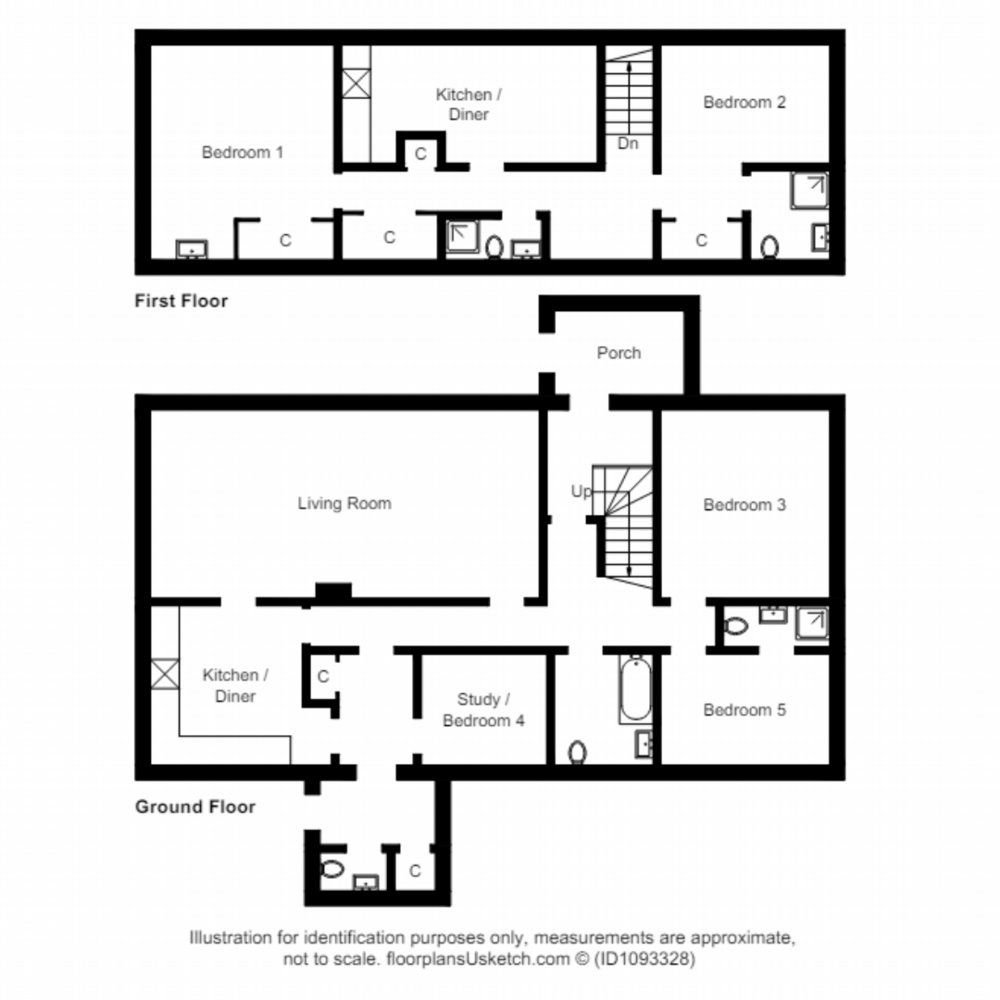 Floor plan of property