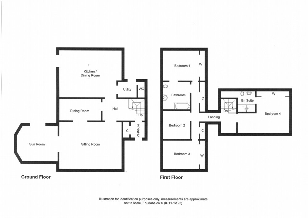 Floor plan of property