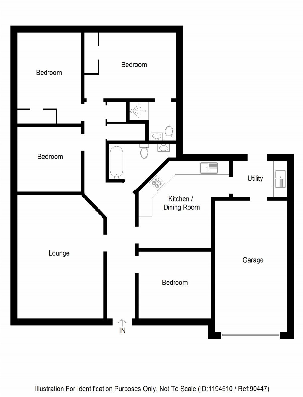 Floor plan of property