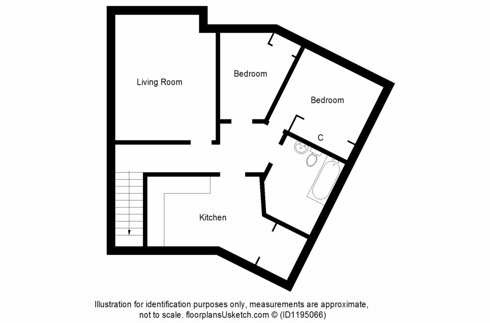 Floor plan of property
