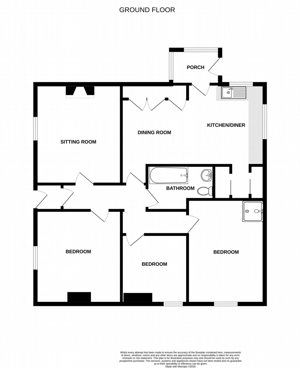 Floor plan of property