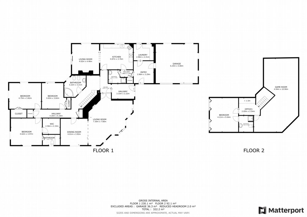 Floor plan of property