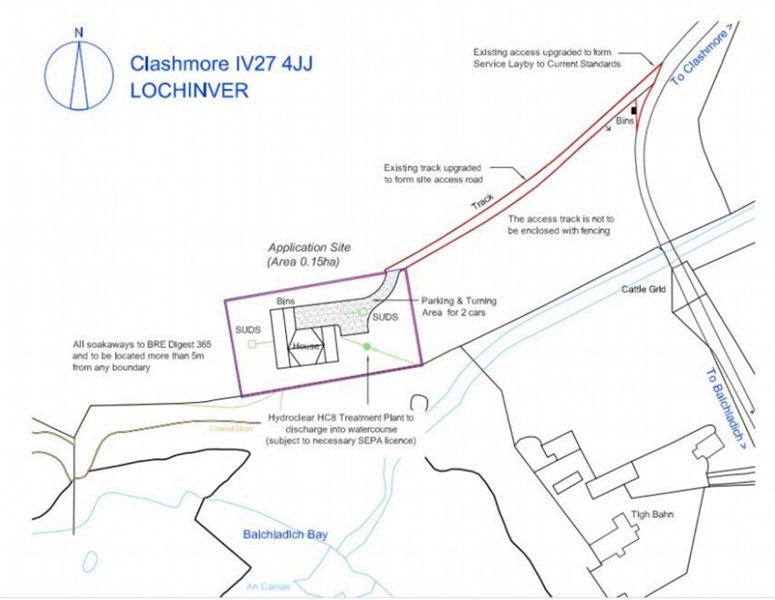 Plot at Balchladich, 199 Clashmore, IV27 4JQ