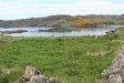 Looking from ruined walls in centre of the croft t