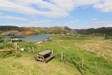 View of croft from top and gate to croft